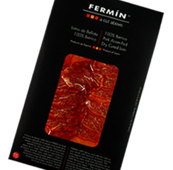 Lomo Ibérico de Bellota Fermín en Lonchas 2.0 oz